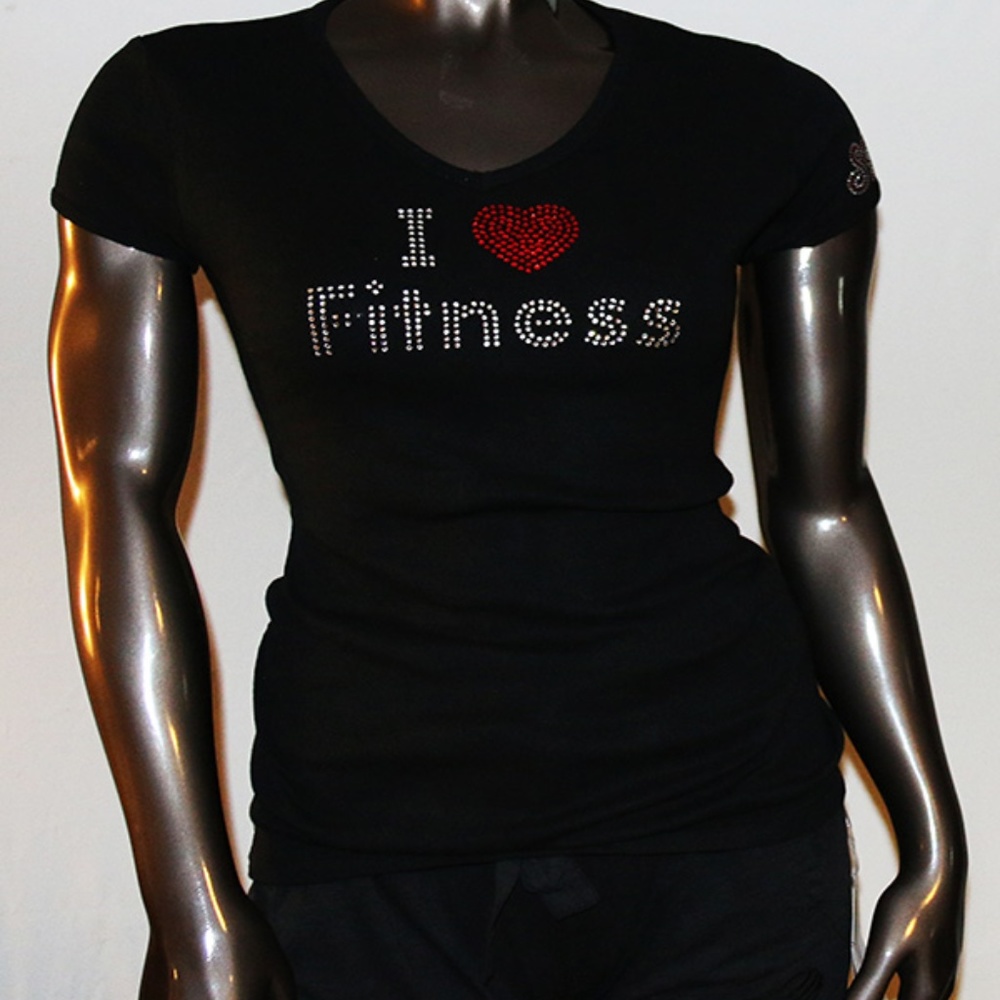 I Love Fitness Tee Shirt